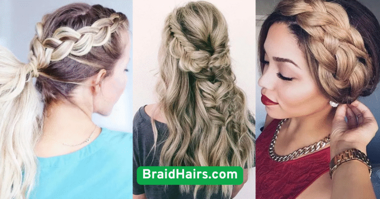 Classic French Braid Elegance
