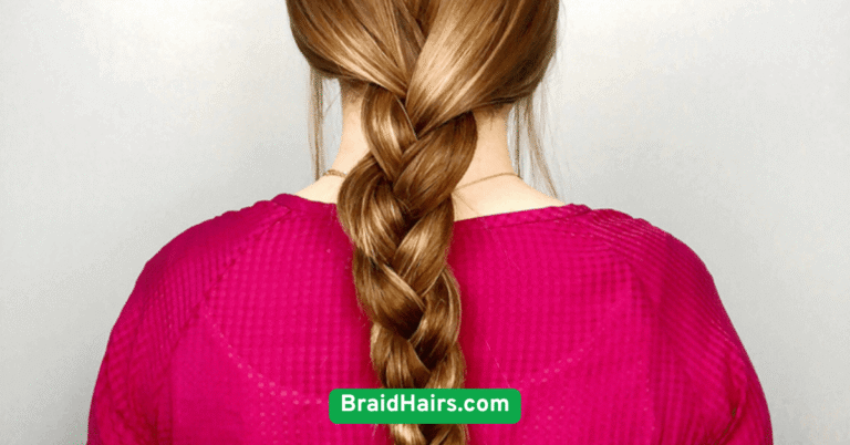 Classic Three-Strand Braid for All Hair Types