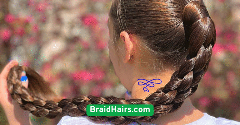 Classic Three-Strand Braid for Everyday Wear