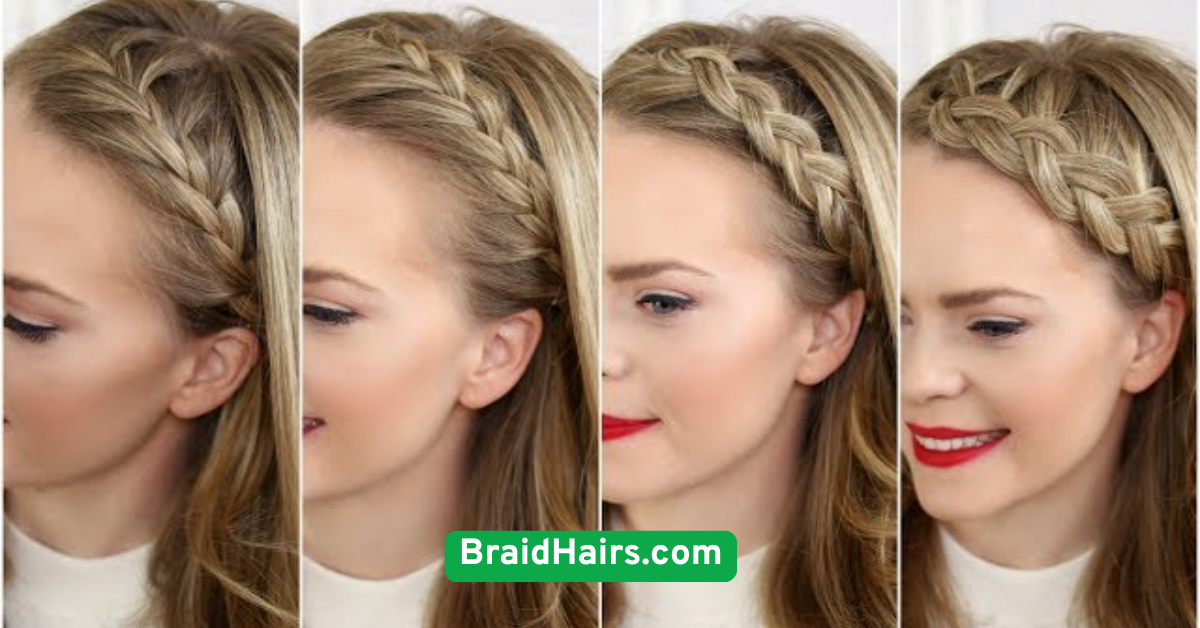 Braided Headband Look