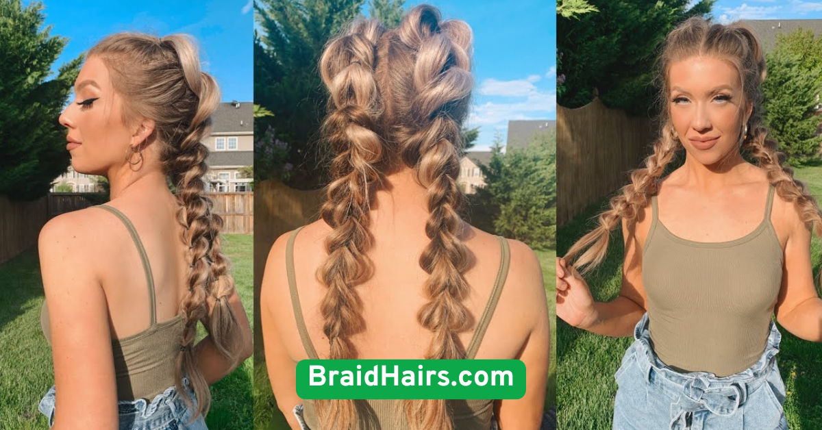 Bubble Braids with a Twist