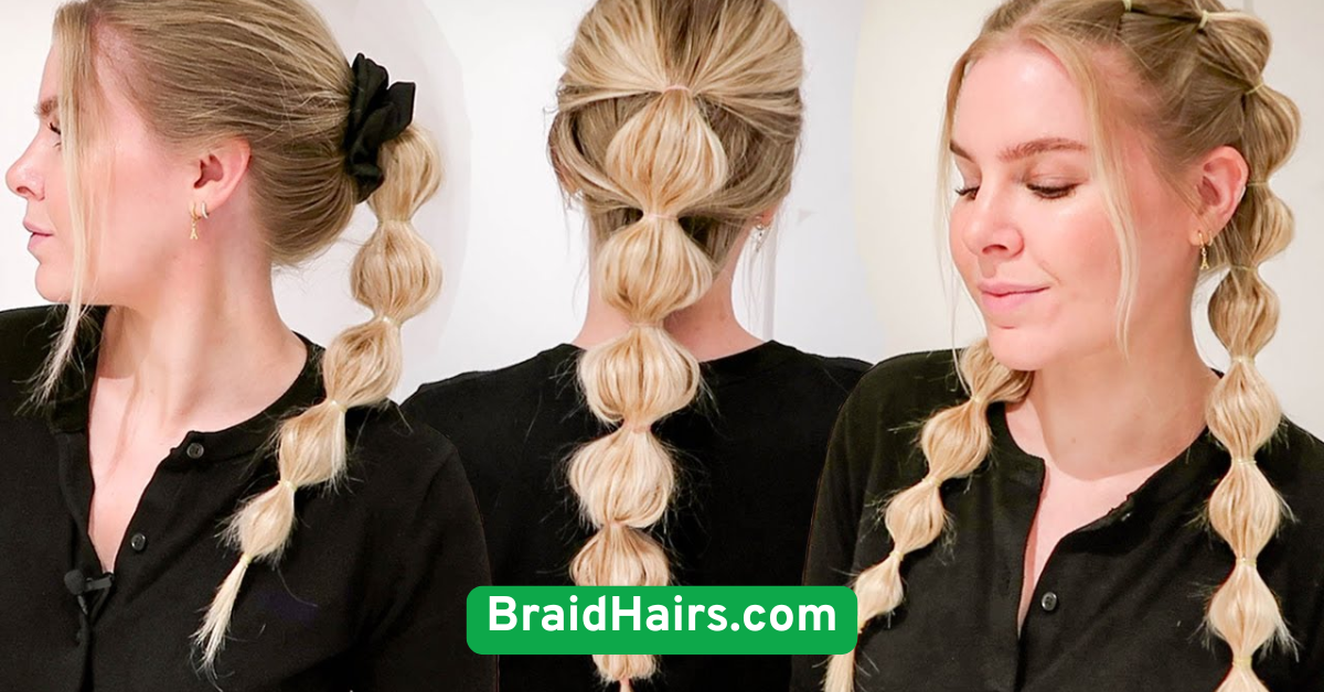 Bubble Braid with Elastics