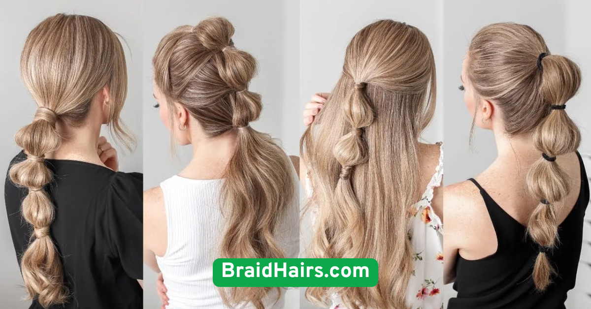 Bubble Braids for Playful Vibes