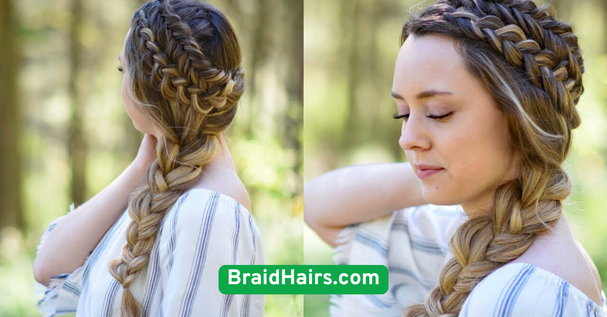 Side Braids for a Laid-Back Feel