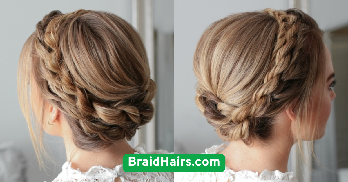 Crown Braid for Medium Hair