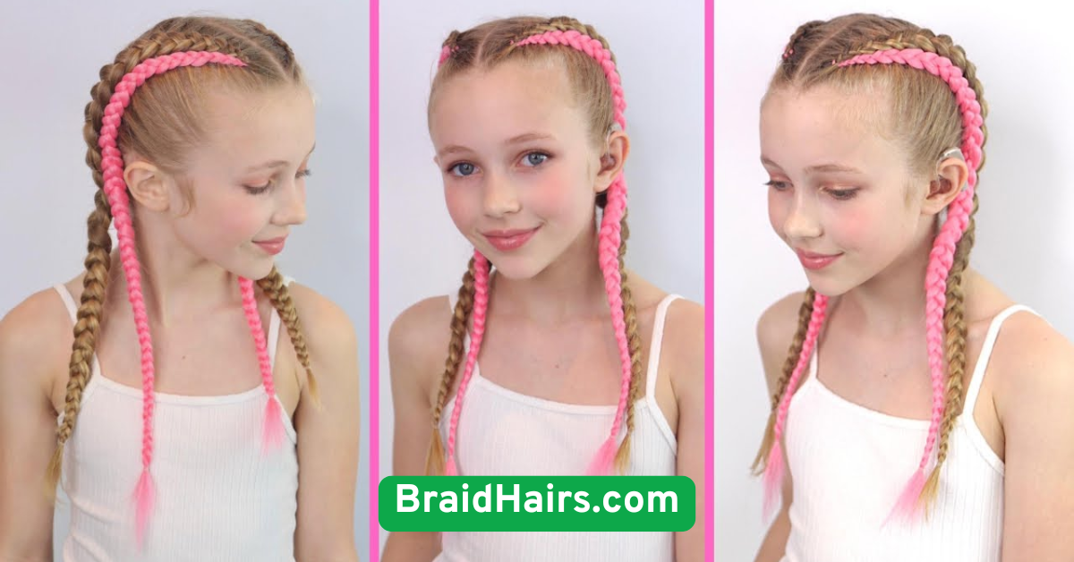 Mini Accent Braids for Detail