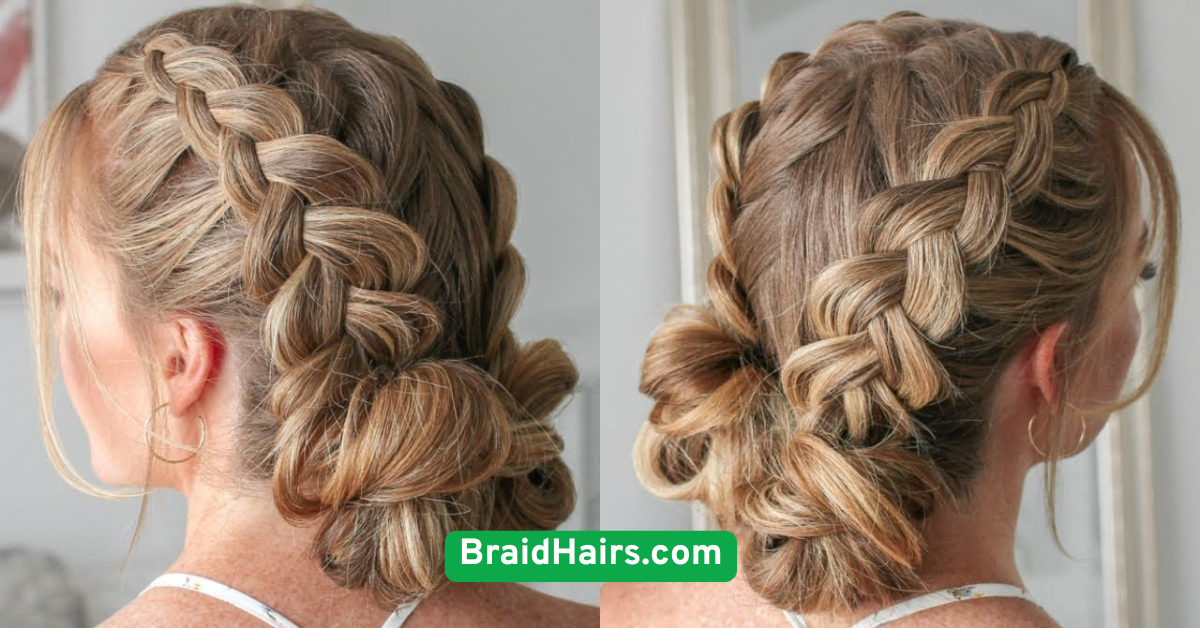  Braided Space Buns