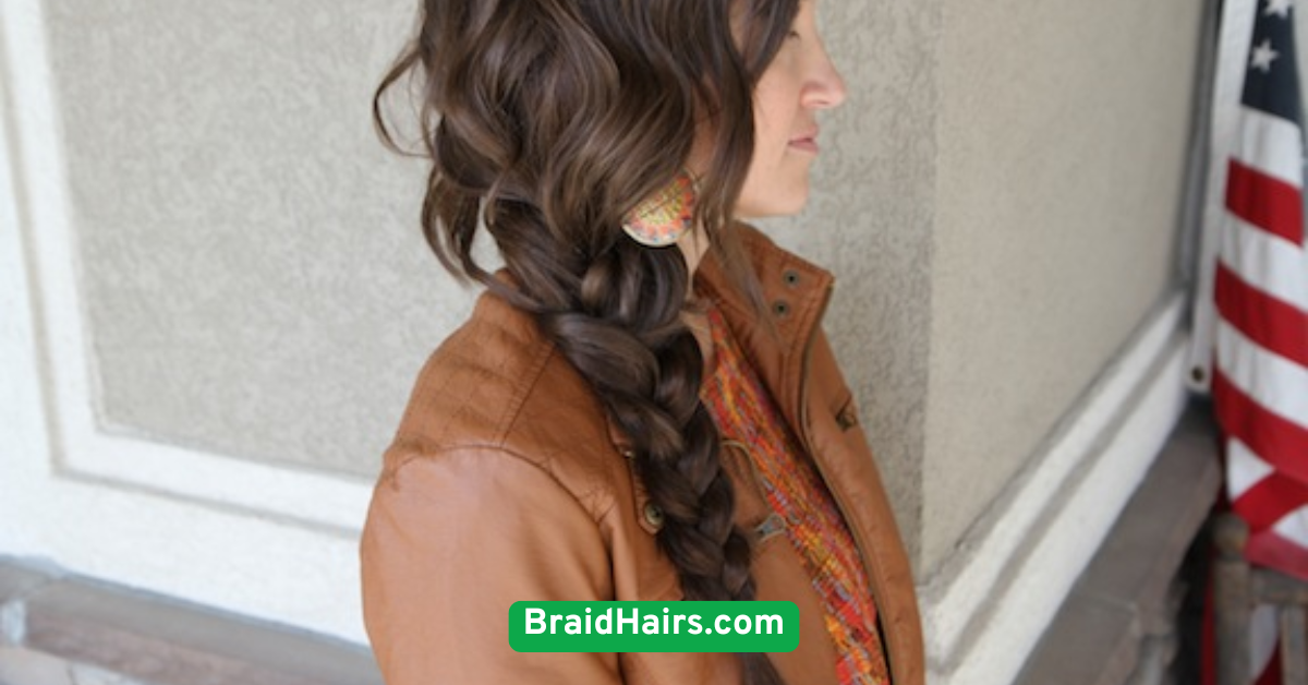 Messy Side Braid