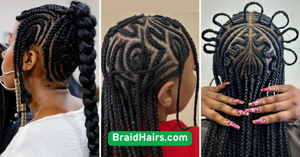 Zig Zag Braids for a Bold Statement