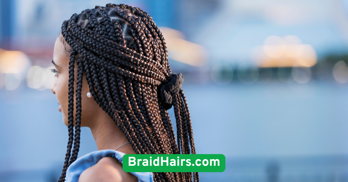 Cornrow-Inspired Side Braids