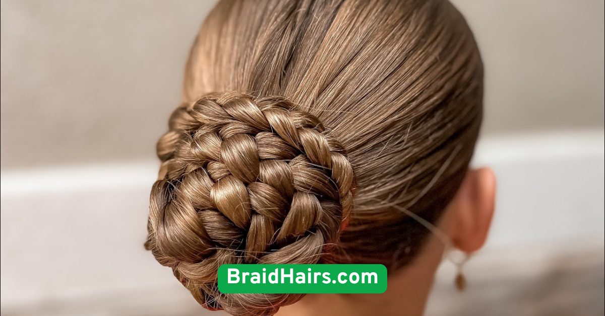 Braided Bun for an Updo Upgrade
