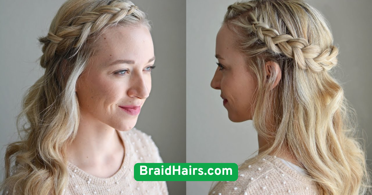 Romantic Dutch Braid Crown