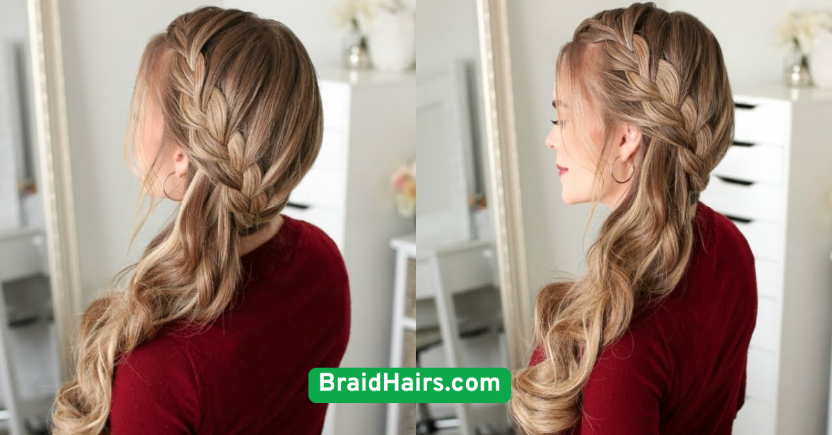 Side-Swept Dutch Braid