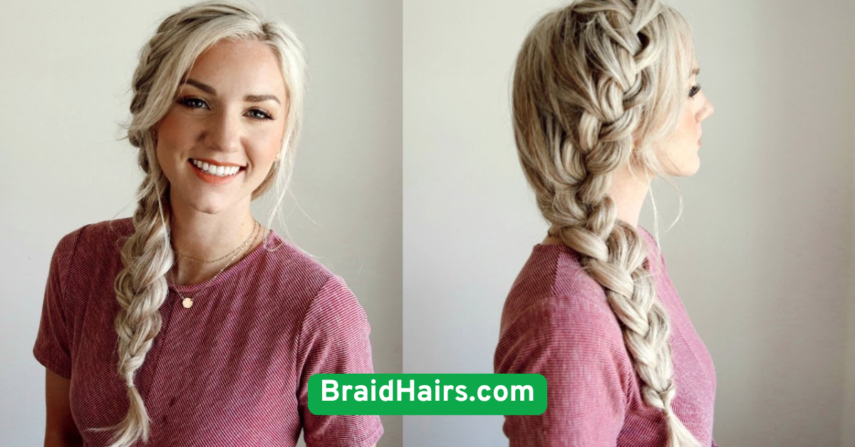 Reverse French Braids for Edgy Appeal