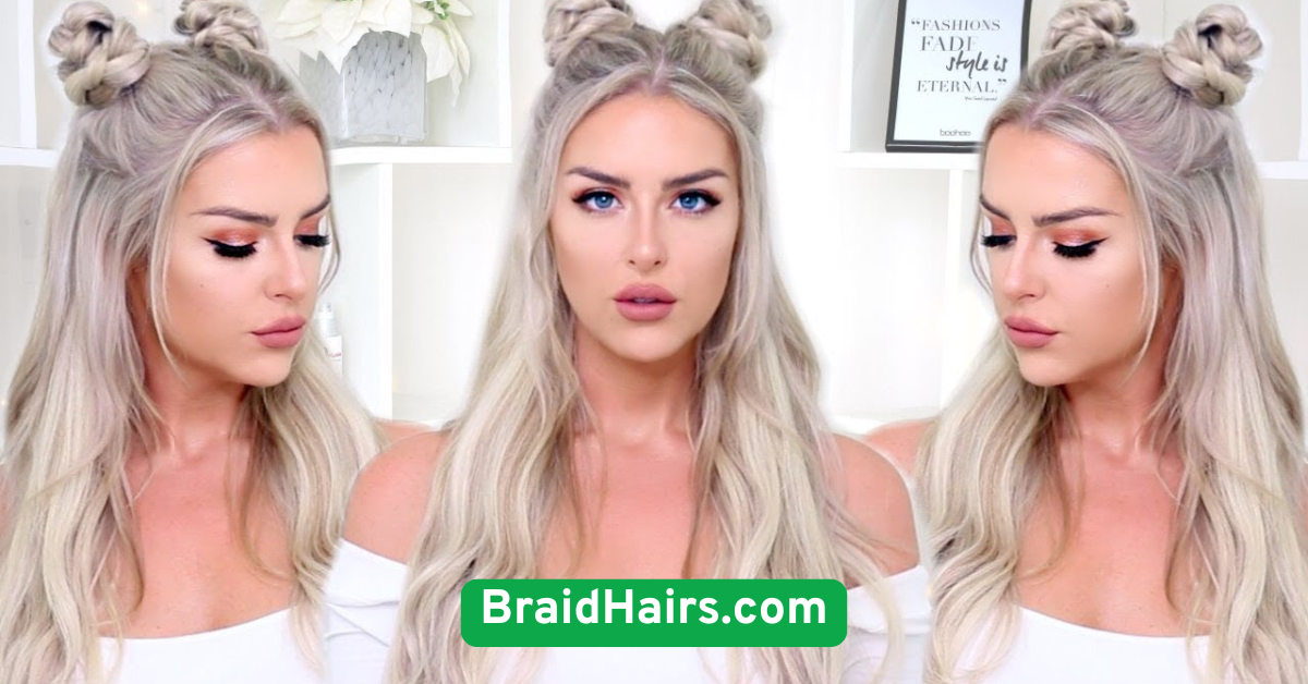 Braided Space Buns for Trendsetters