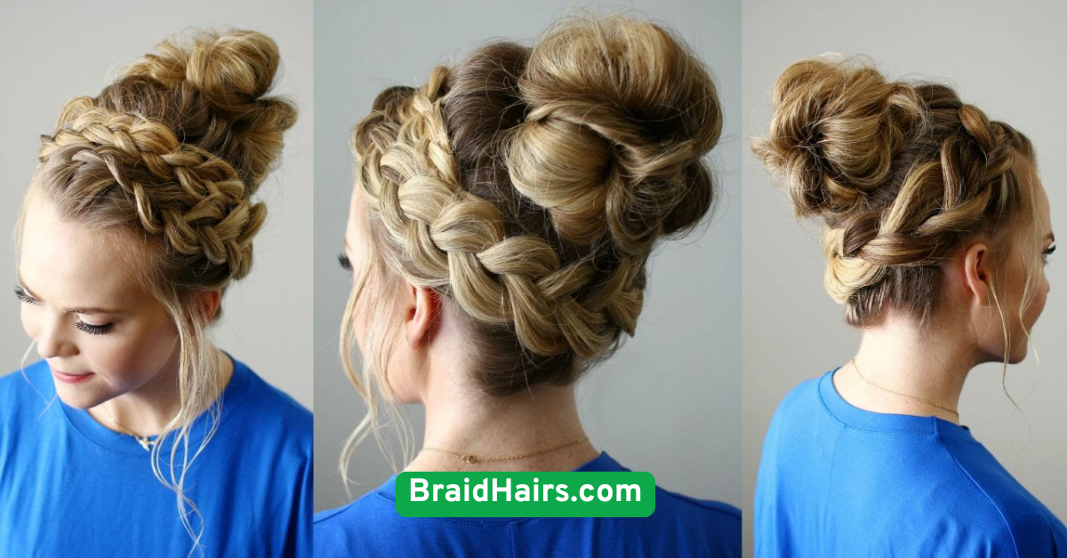  Braided Top Knot