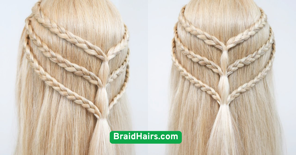 Half-Up Braided Crown