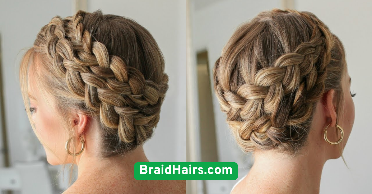 The Dutch Braid Crown