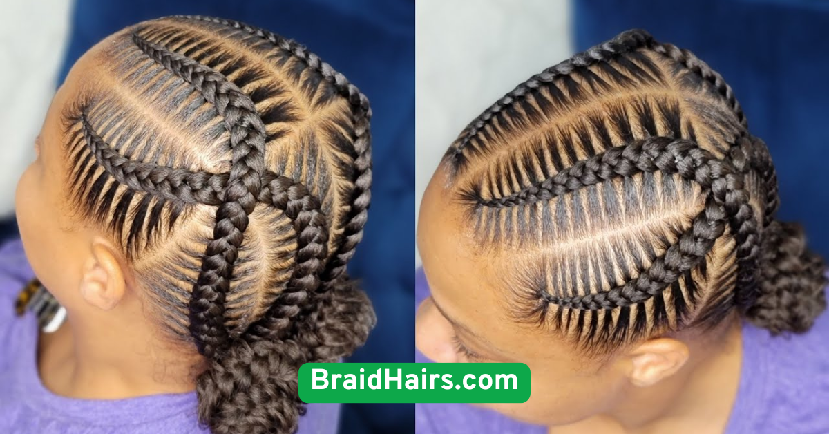 Criss-Cross Braids for a Trendy Look