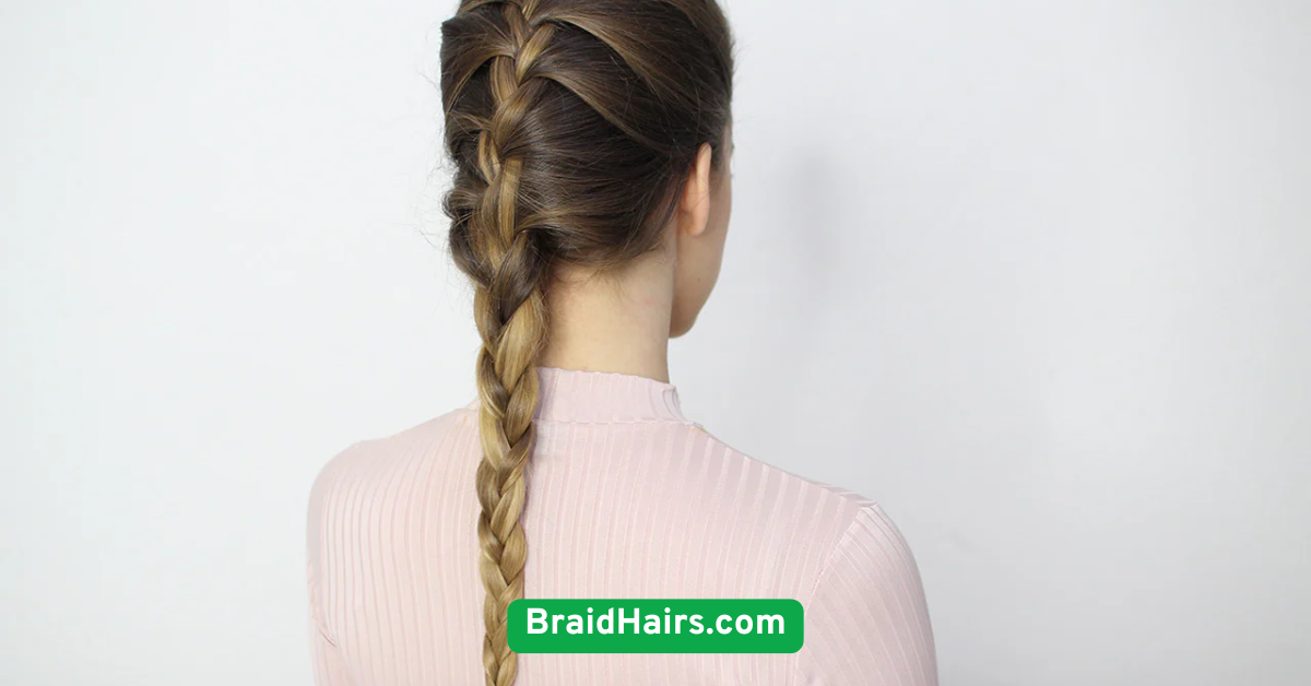  French Braid Ponytail