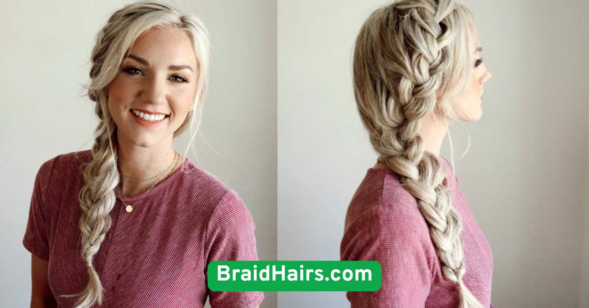 Side Braid with Texture