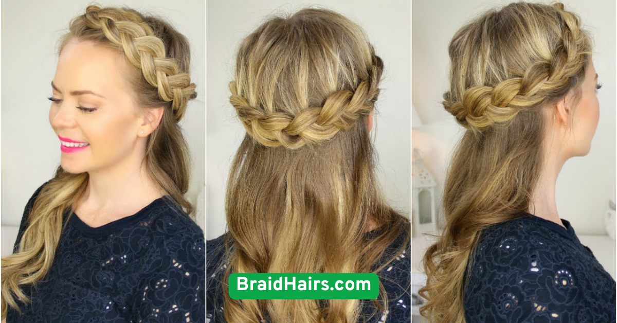 Crown Braid Updo
