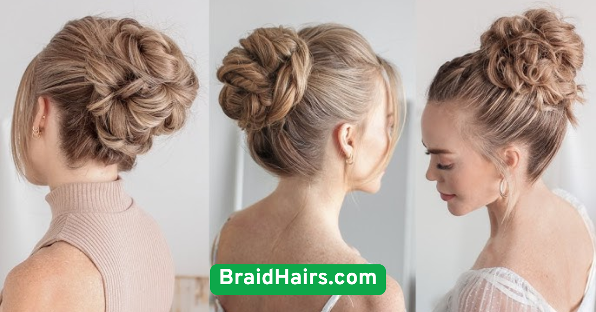 High Braided Bun