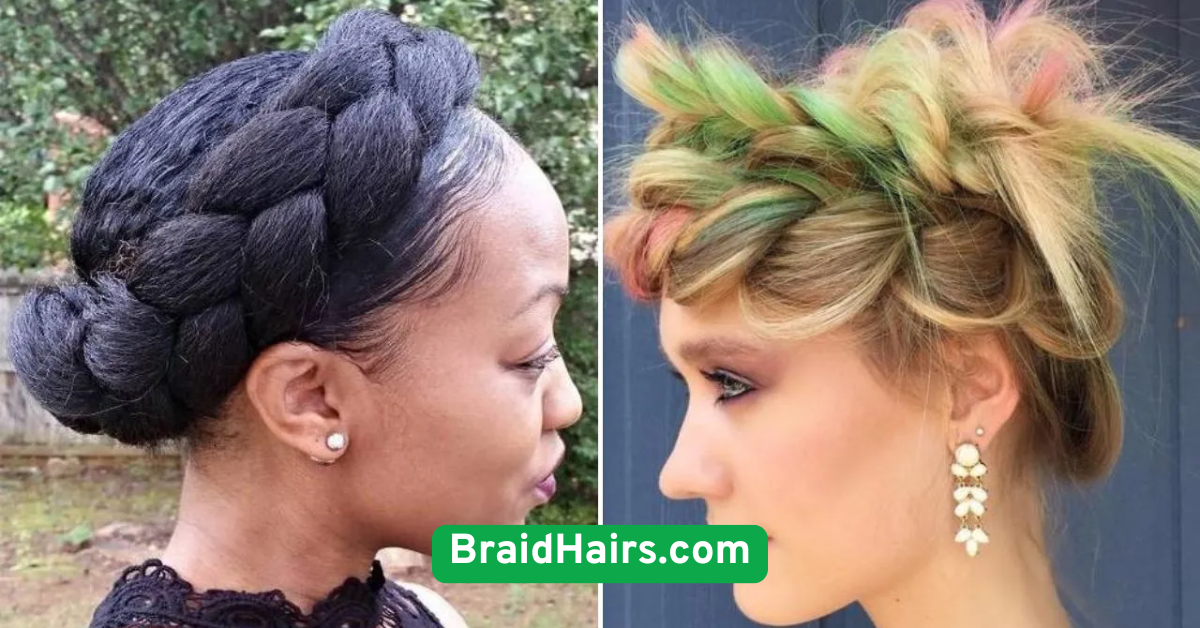 Bohemian Crown Braid for a Romantic Touch
