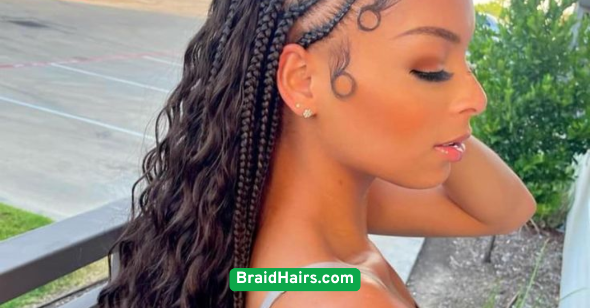 Half-Up Braided Twist
