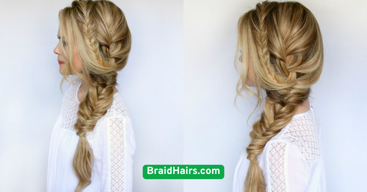 Messy Side Braid