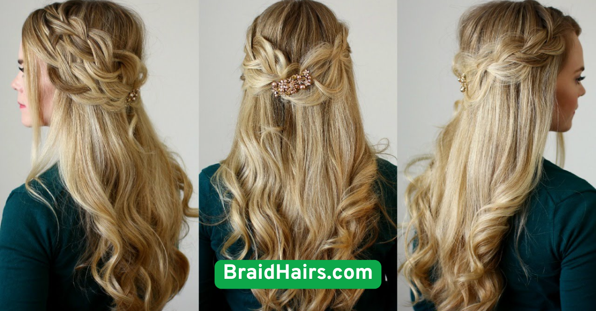 The Half-Up Double Braids