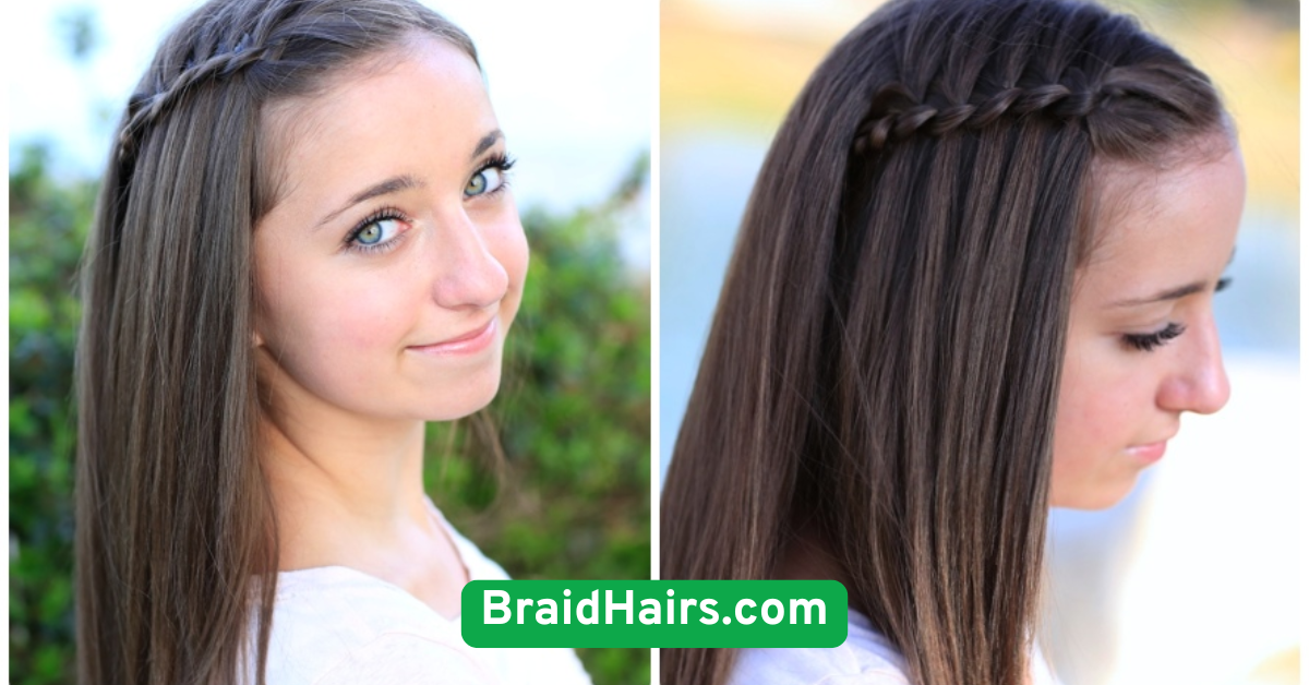 Waterfall Accent Braid