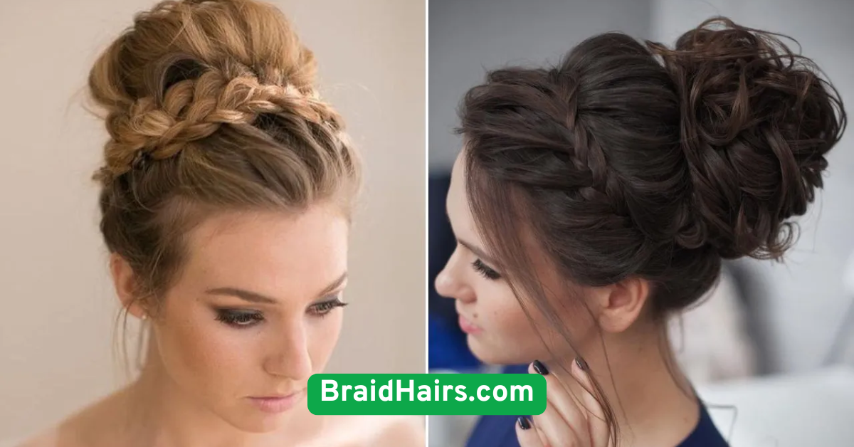 Braided Bun for Formal Events