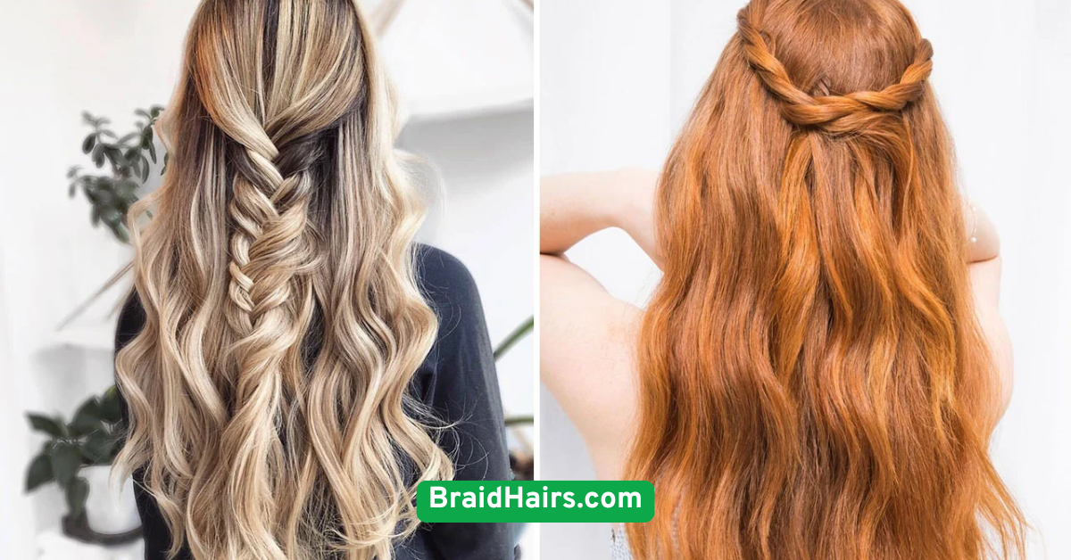 Waterfall Braid: Dreamy and Romantic