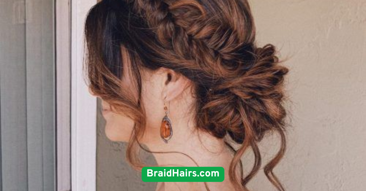 Messy Boho Braid for Effortless Texture
