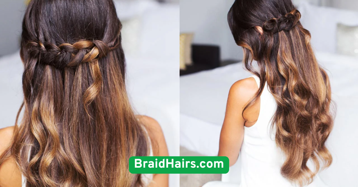 Waterfall Braid for Romantic Vibes