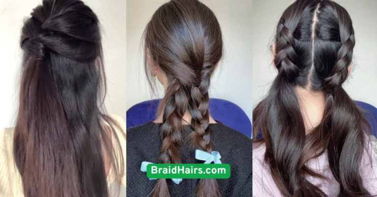 Classic Side Braid with a Twist