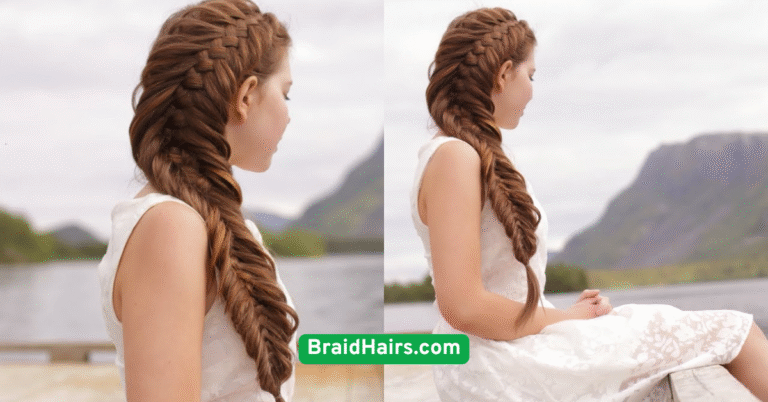 The Romantic Fishtail Braid