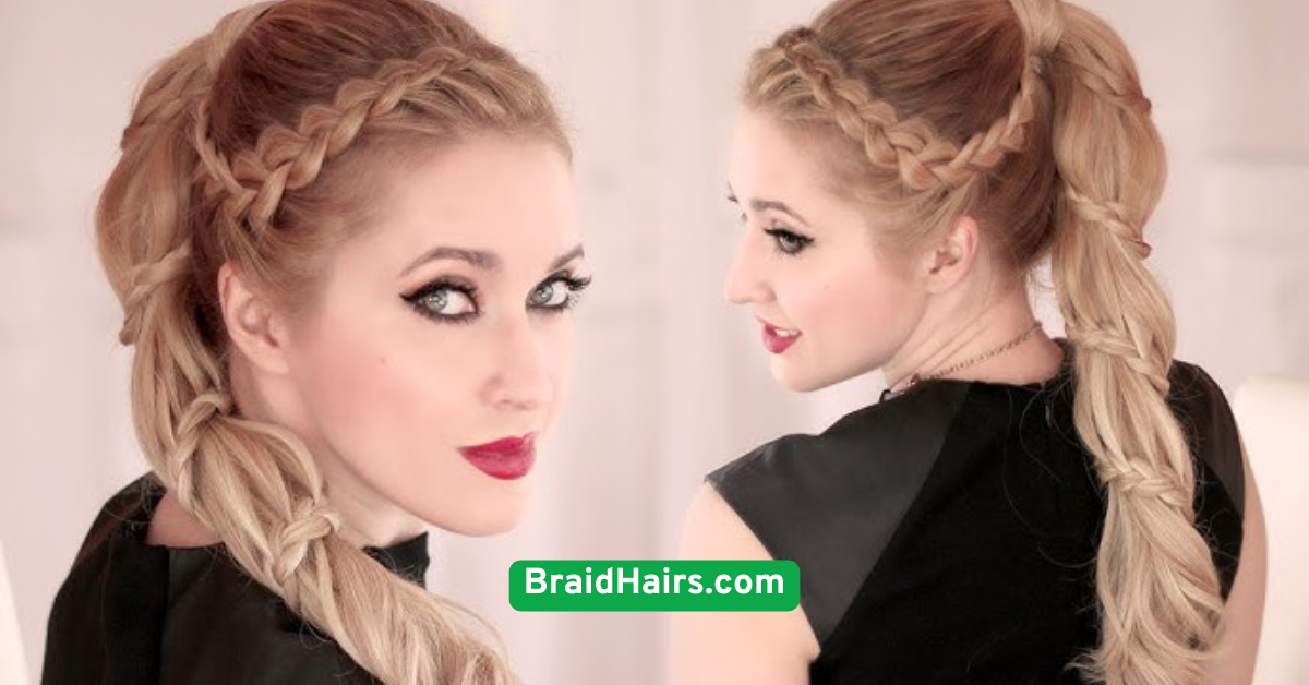 Half-Up Braided Style