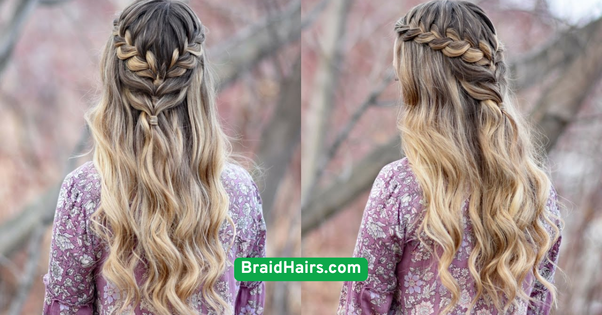 Half-Up Braided Style
