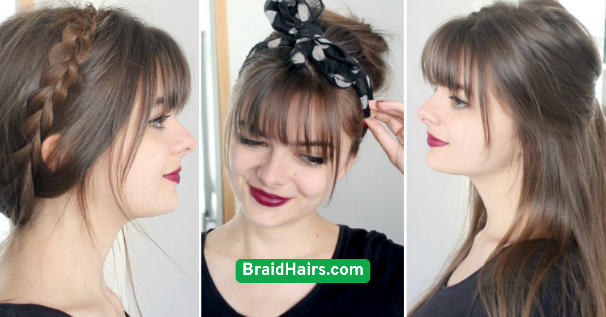 Braided Bangs