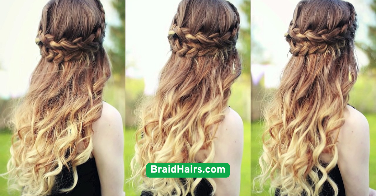 Braided Half-Updo