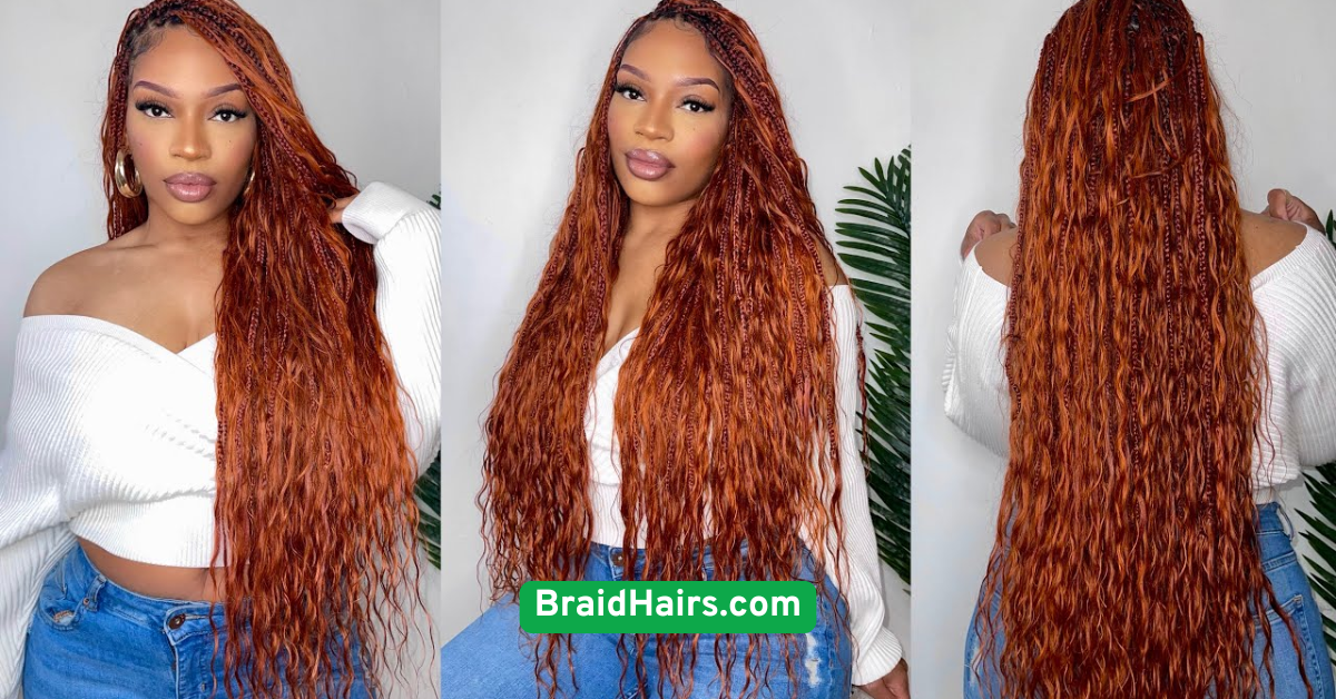 Boho Braid with Loose Waves