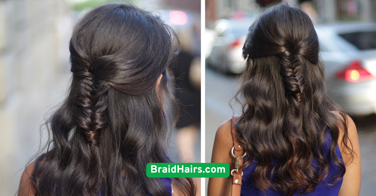 Half-Up Braids