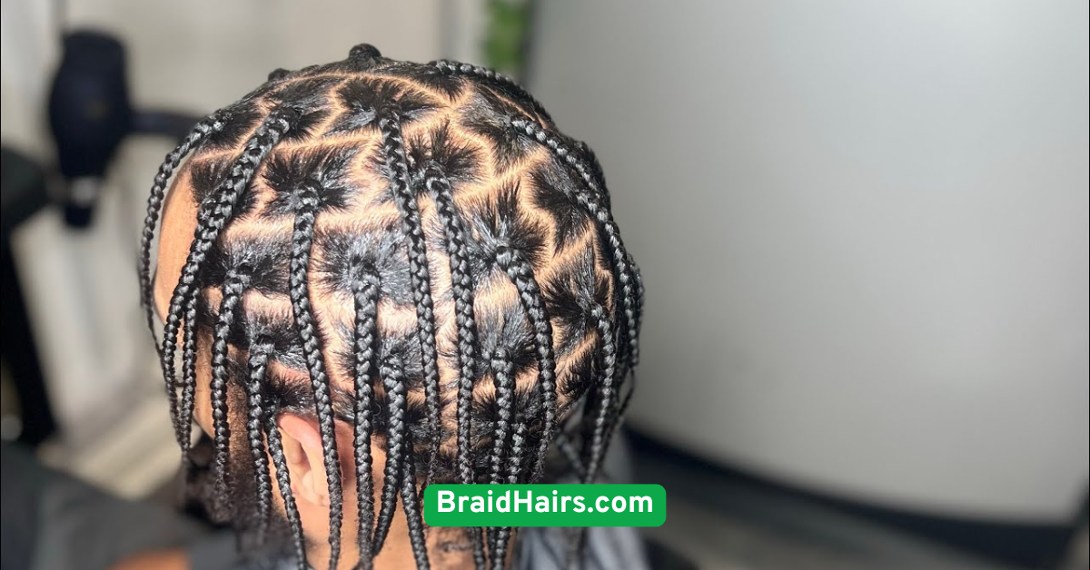 Zig-Zag Part Braids