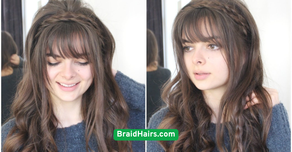 Boho Braided Bangs