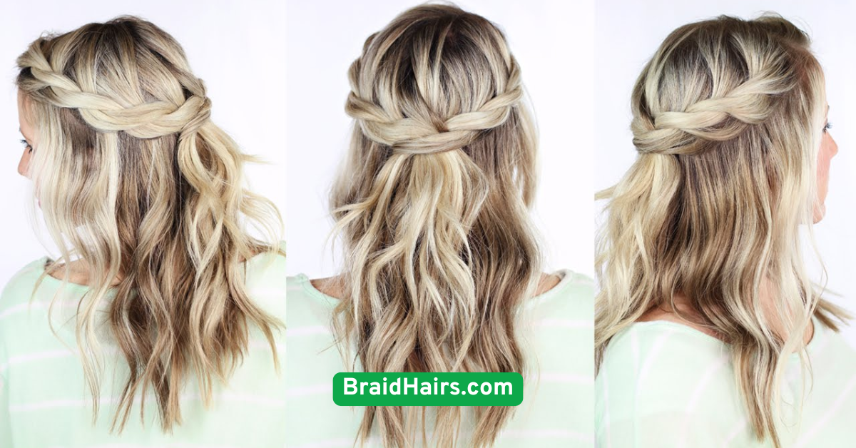 Twisted Crown Braid