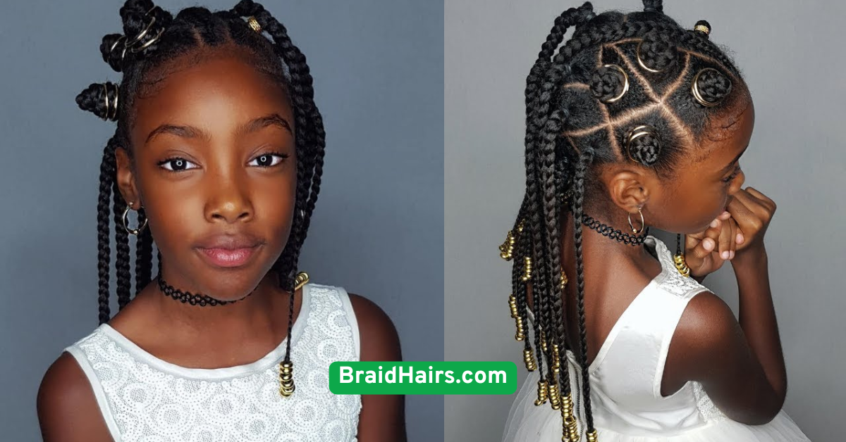 Zig-Zag Part Braids