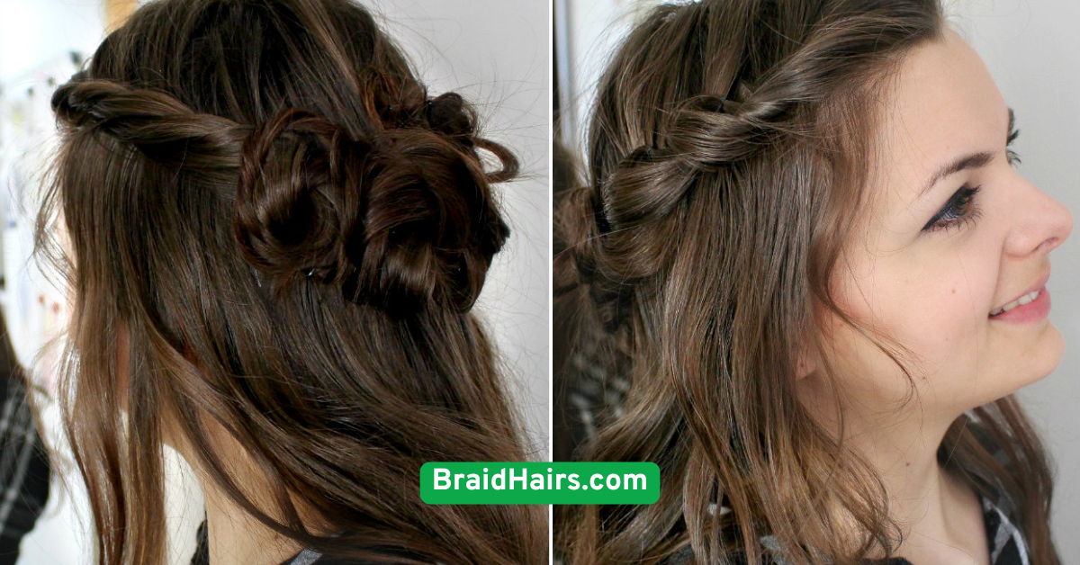 Half-Up Braided Style