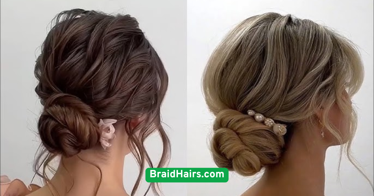 Braided Low Bun
